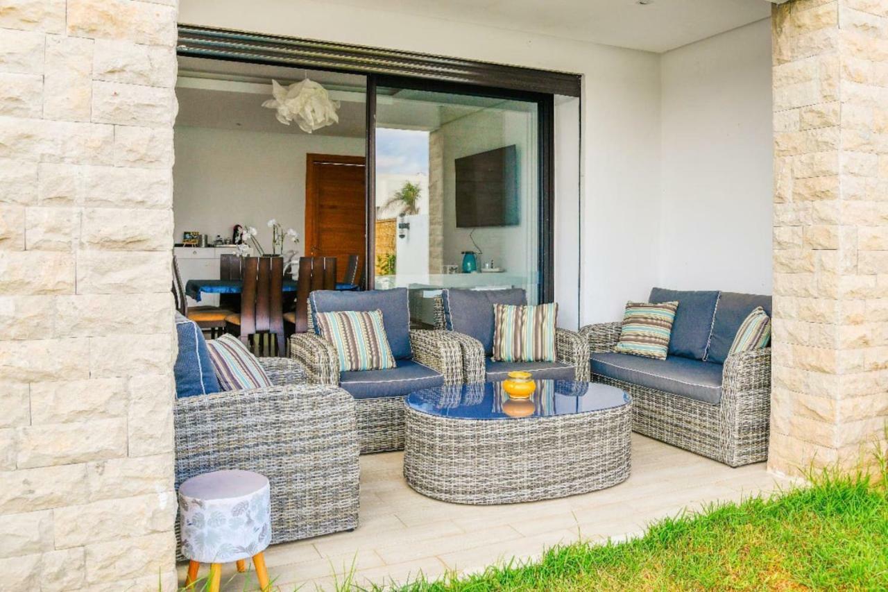 Superbe Villa Avec Piscine Plages Des Nations ラバト エクステリア 写真