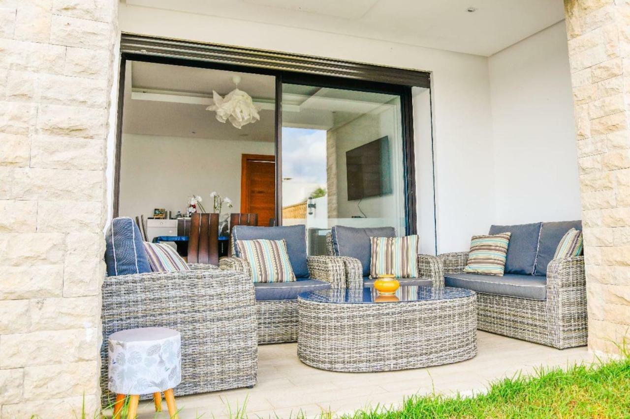 Superbe Villa Avec Piscine Plages Des Nations ラバト エクステリア 写真