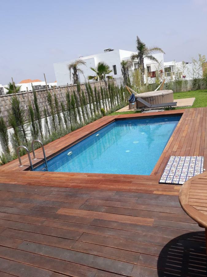 Superbe Villa Avec Piscine Plages Des Nations ラバト エクステリア 写真
